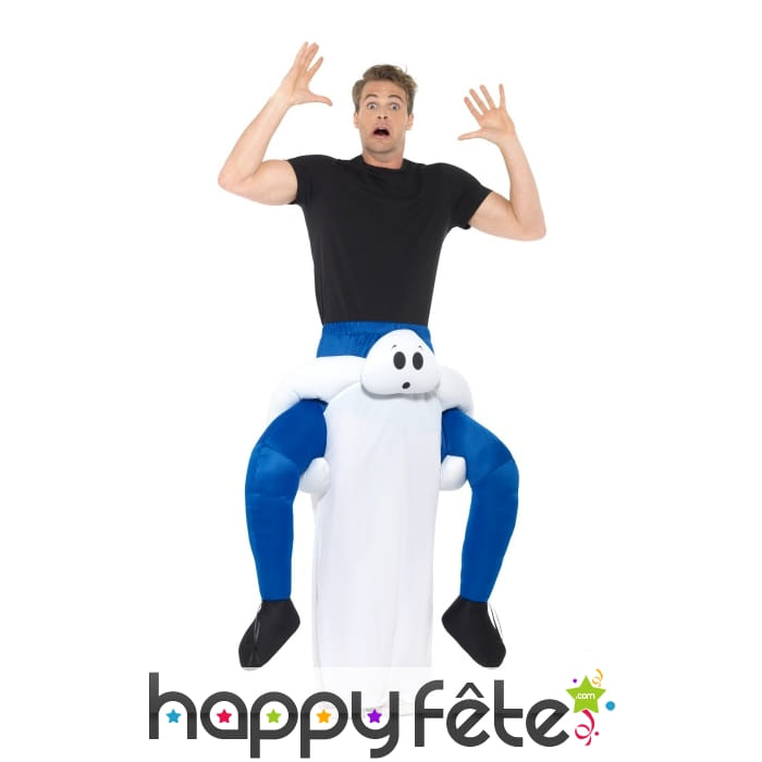 Déguisement à dos de fantôme