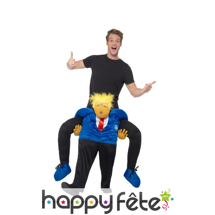 Déguisement à dos de président USA