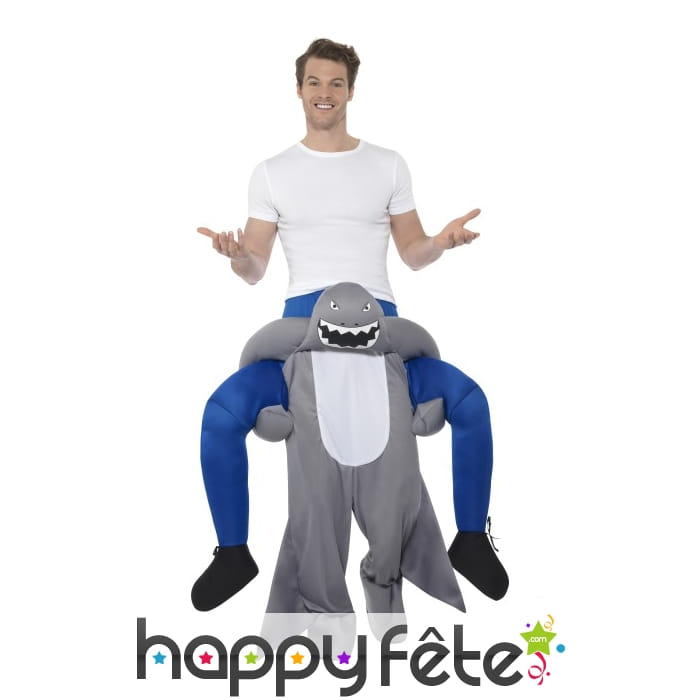 Déguisement à dos de requin