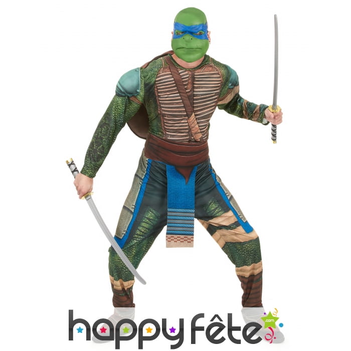 Déguisement adulte de Léonardo, Tortues Ninja
