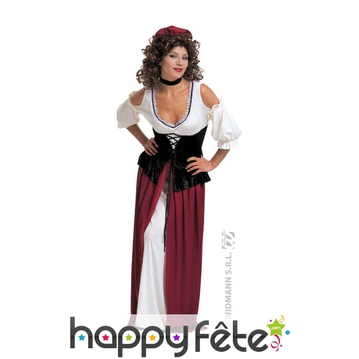 Déguisement aubergiste femme