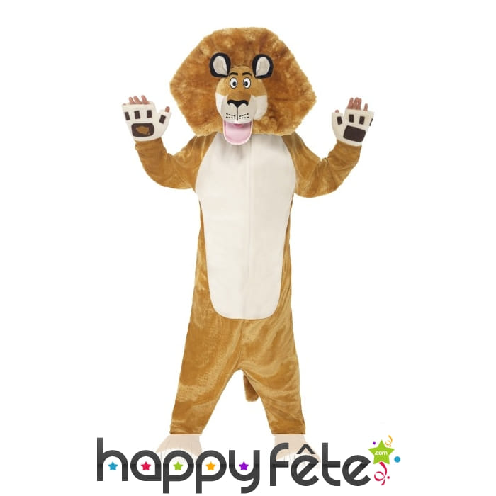 Déguisement Alex le lion, Madagascar