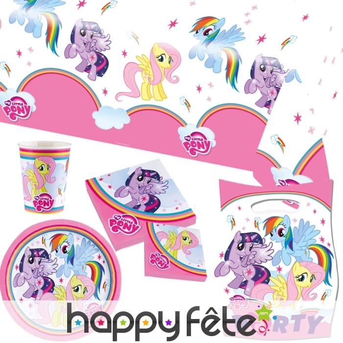 Décoration anniversaire mon petit poney