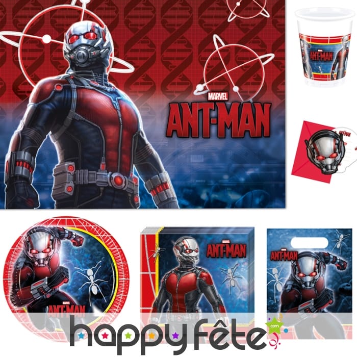 Décoration Ant-Man pour table d'anniversaire