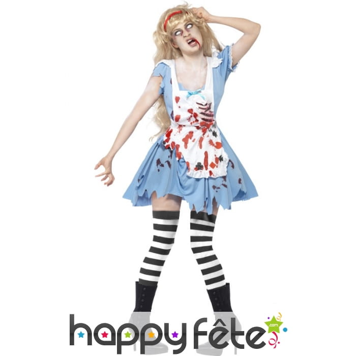 Déguisement Alice mort vivante