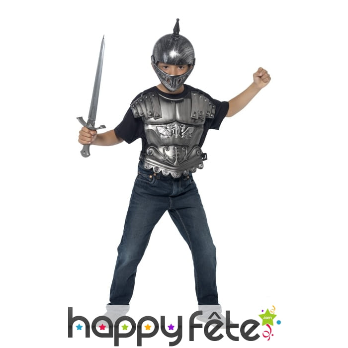 Déguisement armure médiévale pour enfant