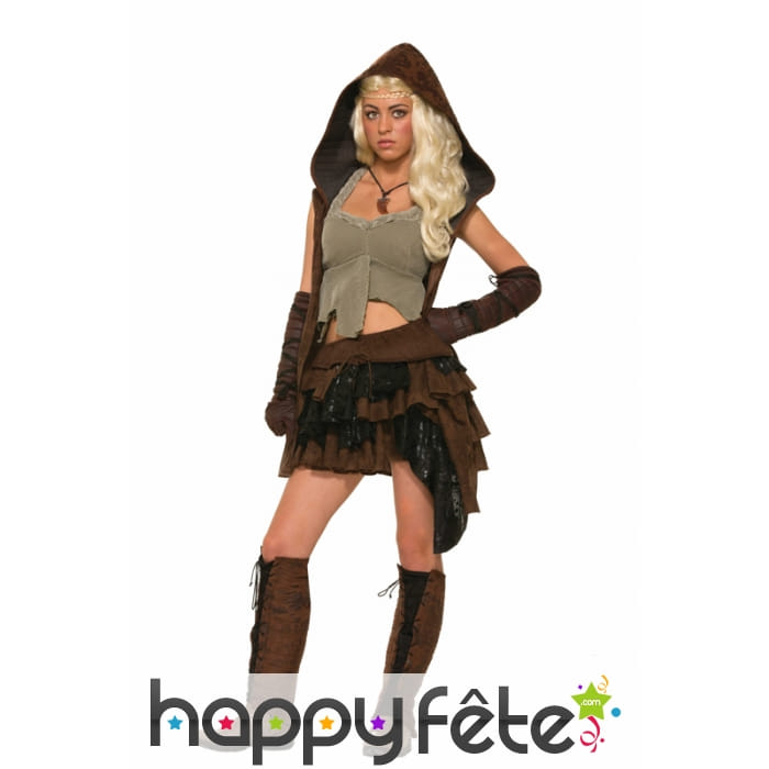 Déguisement aventurière médiévale