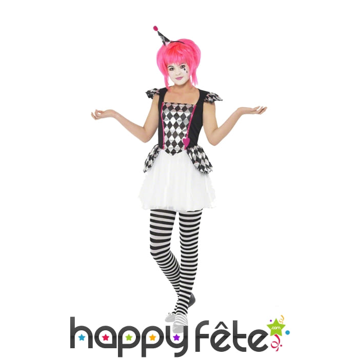 Déguisement arlequine pour enfant