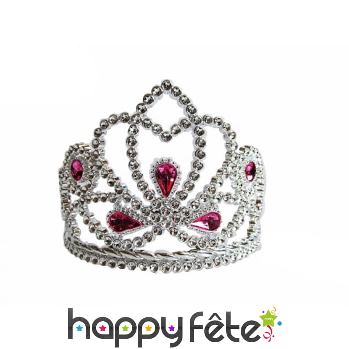 Diadème argenté pour enfant