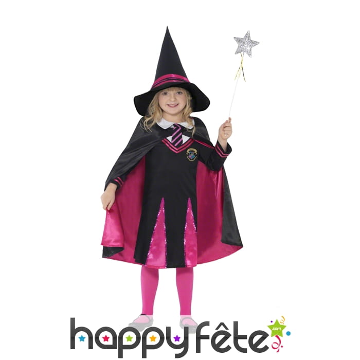 Déguisement apprentie sorcière pour enfant
