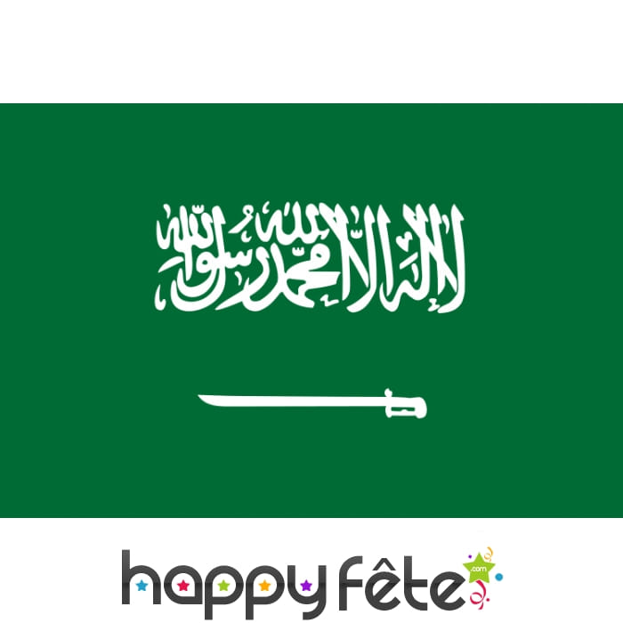 Drapeau Arabie Saoudite (100x150)