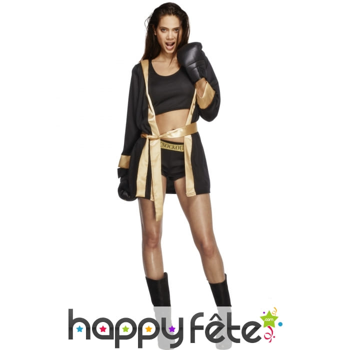 Déguisement boxeuse