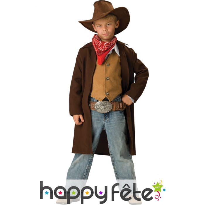 Déguisement bandit du far west pour enfant