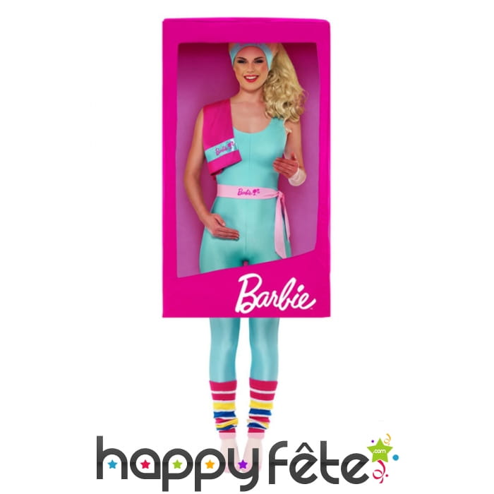 Déguisement boite de Barbie