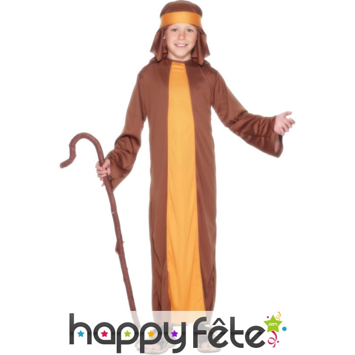 Déguisement berger enfant orange