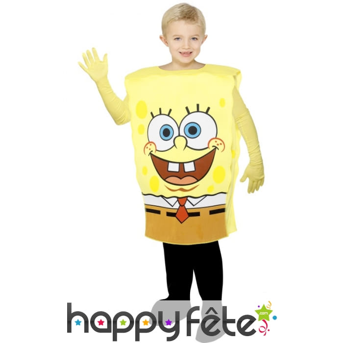 Déguisement bob éponge enfant