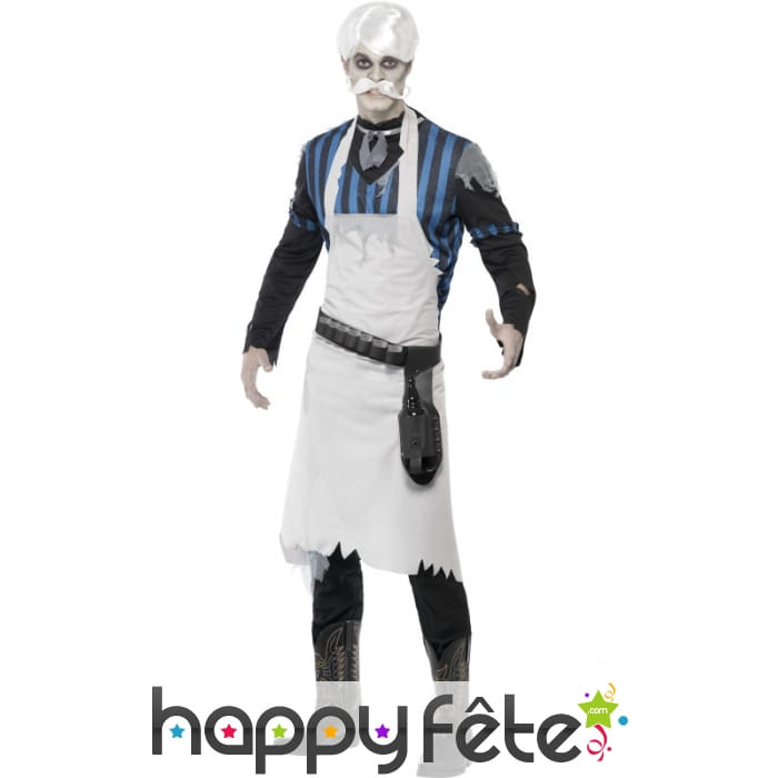 Déguisement barman fantôme