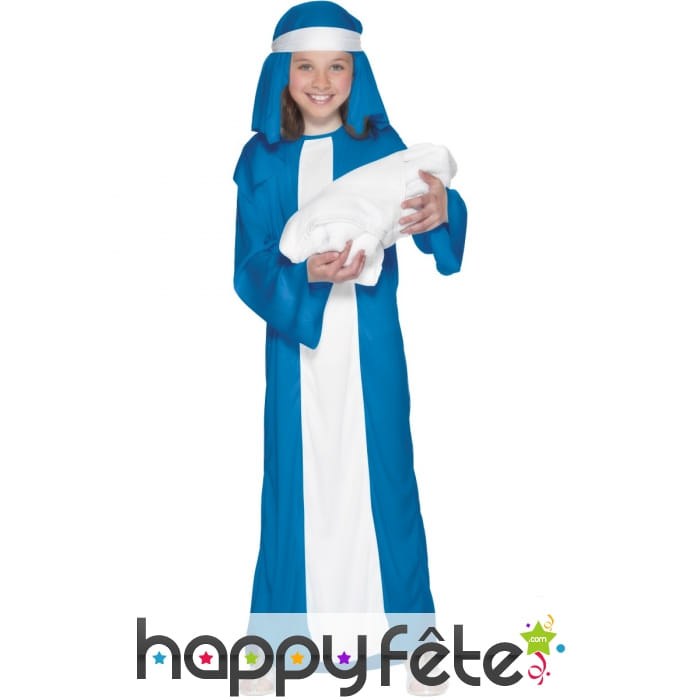 Déguisement bleu marie enfant