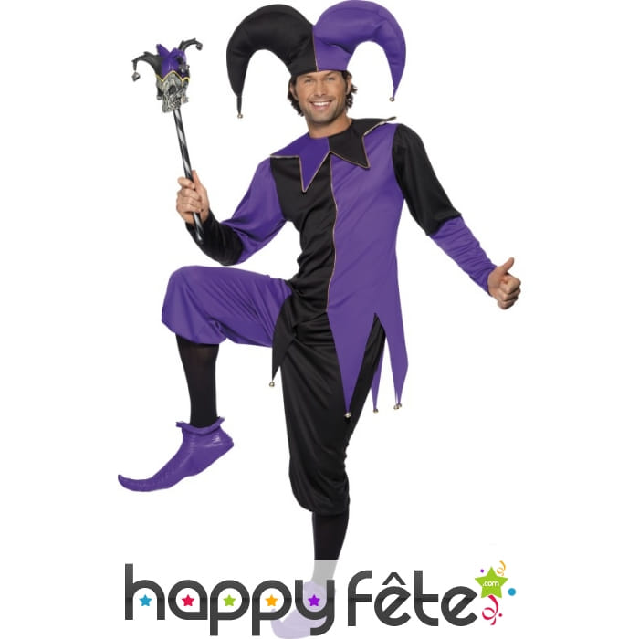 Déguisement bouffon médiéval