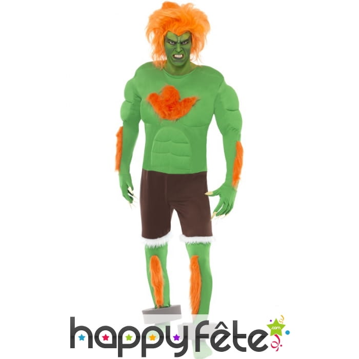 Déguisement Blanka street fighter