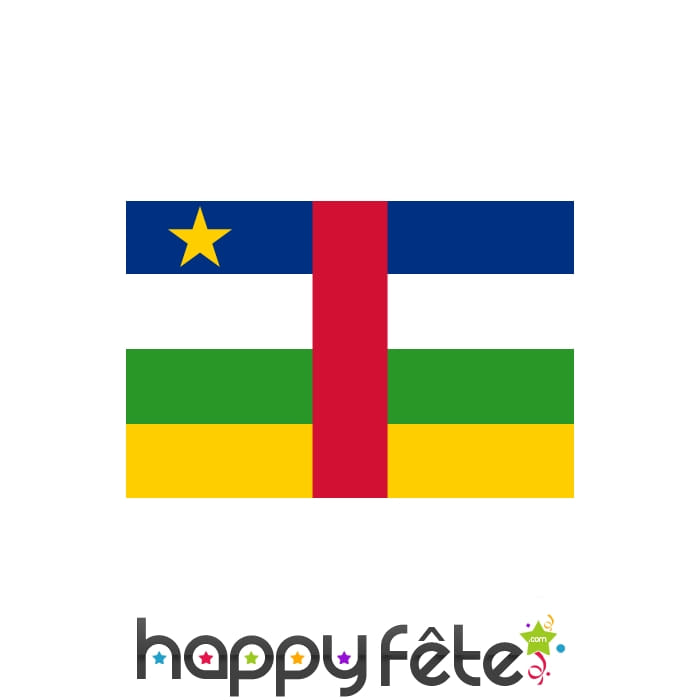 Drapeau Centrafrique (50x75)