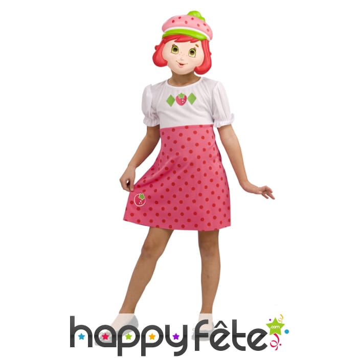 Déguisement Charlotte aux fraises enfant