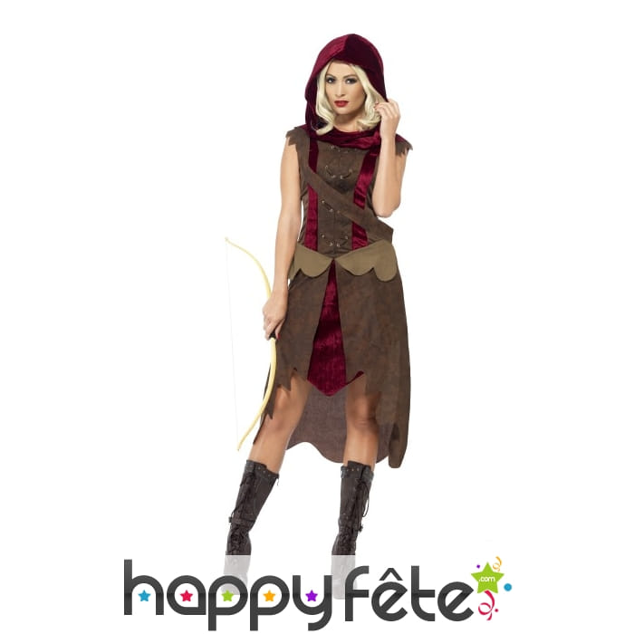 Déguisement chasseuse à l'arc