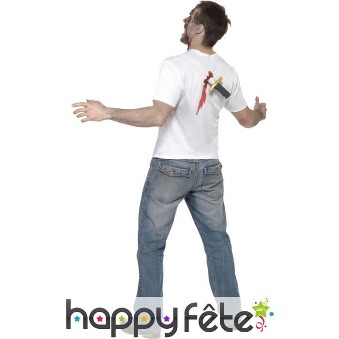 Déguisement couteau dos