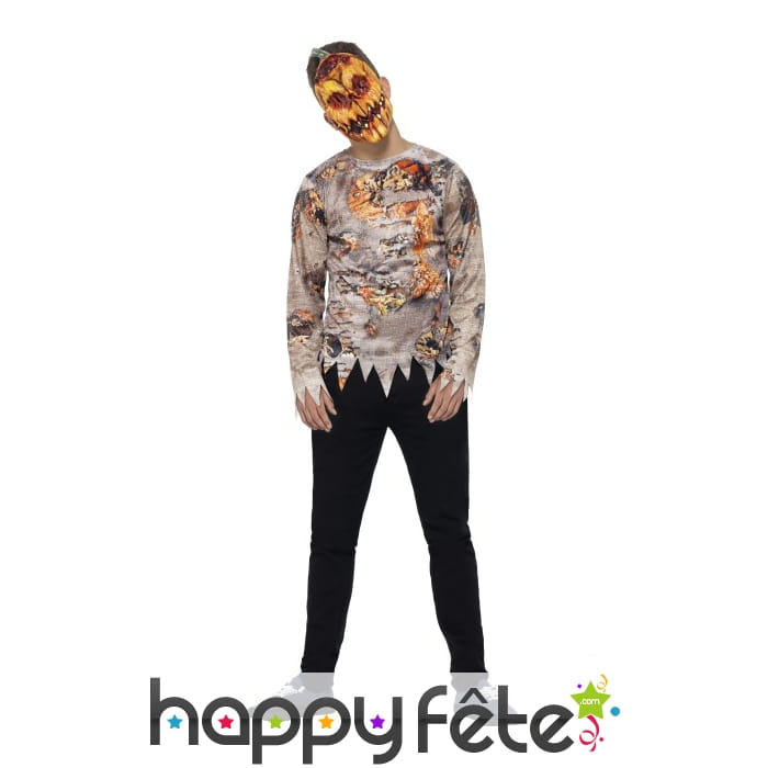 Déguisement citrouille empoisonnée pour ado