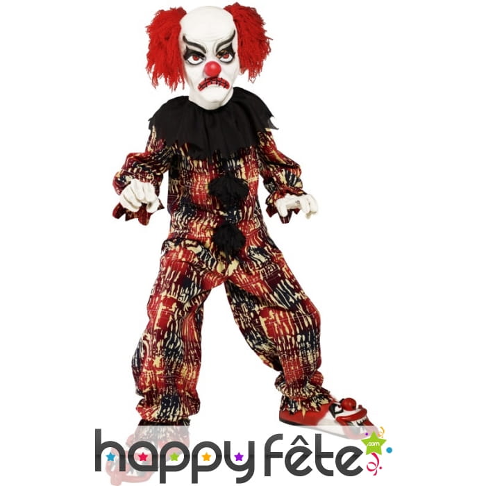 Déguisement clown effrayant