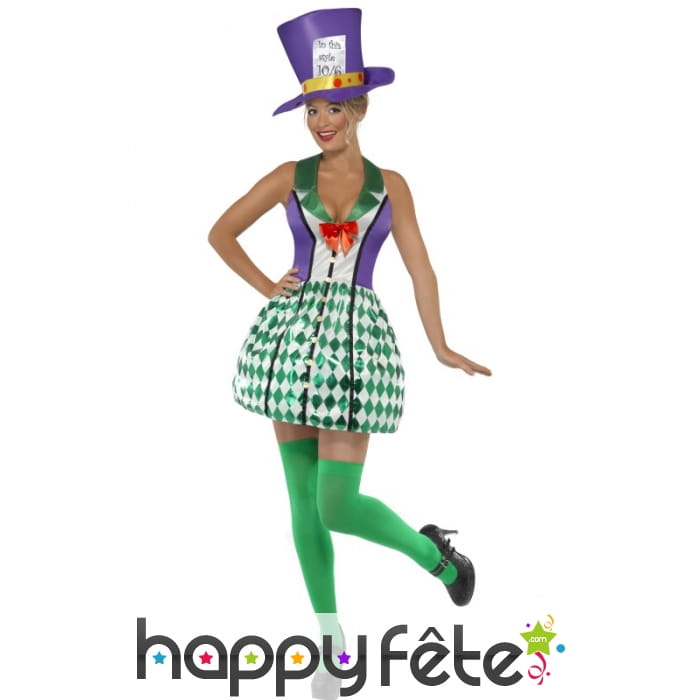 Déguisement chapelière folle