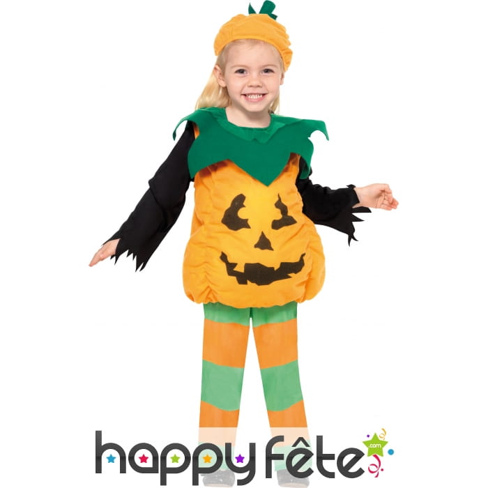 Déguisement citrouille fille