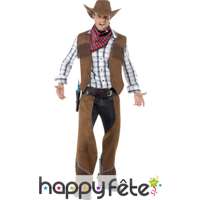 Déguisement cowboy franges