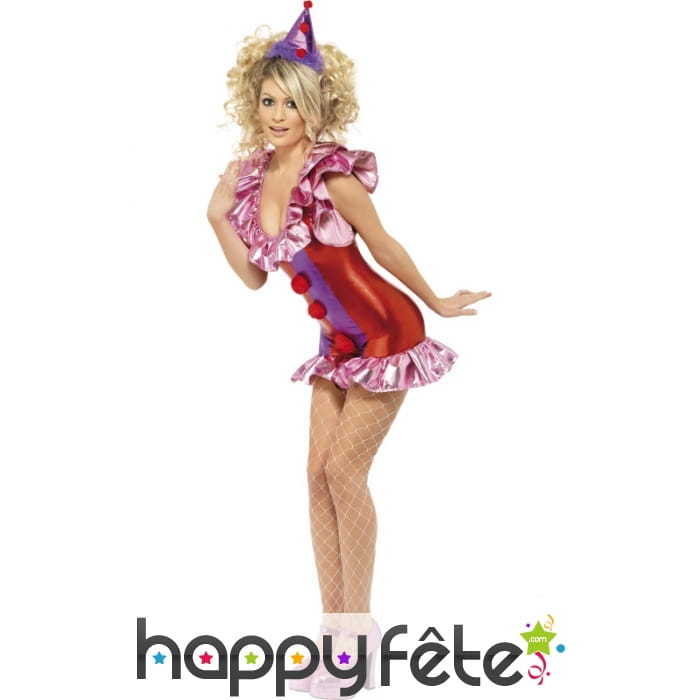 Déguisement clown joueuse