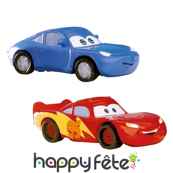 Décoration Cars pour gâteau en kit. PVC