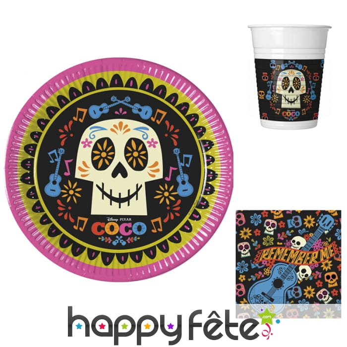 Décorations Coco pour table d'anniversaire