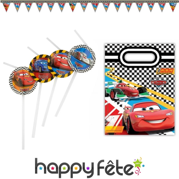 Décorations Cars RSN d'anniversaire