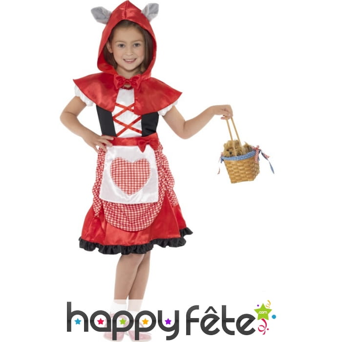 Déguisement chaperon rouge pour enfant