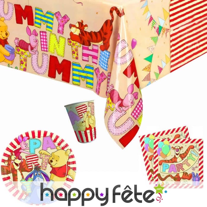 Décorations d'anniversaire Winnie Alphabet