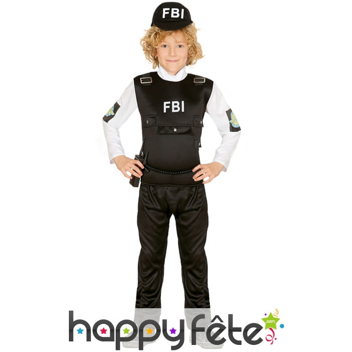 Déguisement d'agent spécial du FBI pour enfant