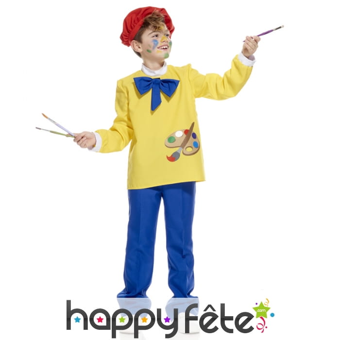 Déguisement d'artiste peintre pour enfant