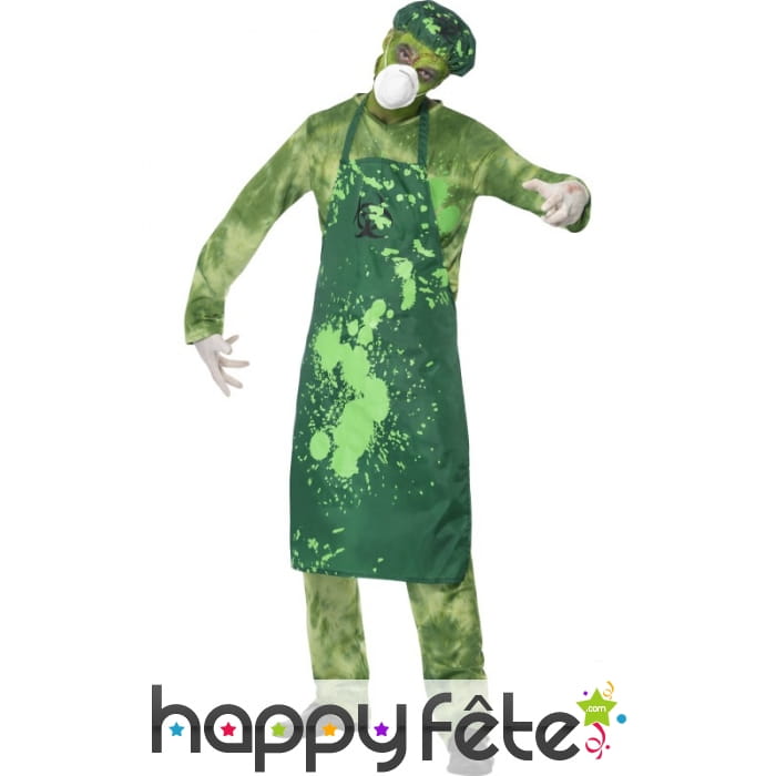 Déguisement danger biologique homme