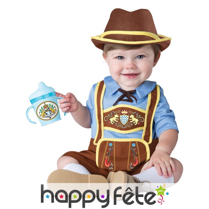 Déguisement de bébé bavarois