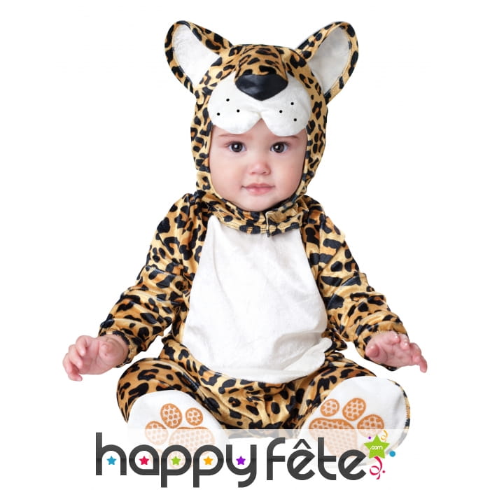 Déguisement de bébé léopard