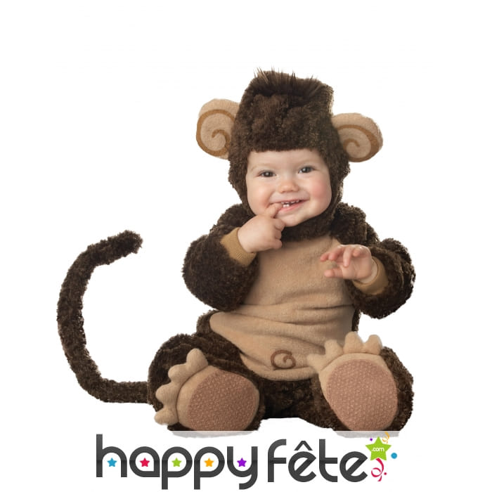 Déguisement de bébé singe