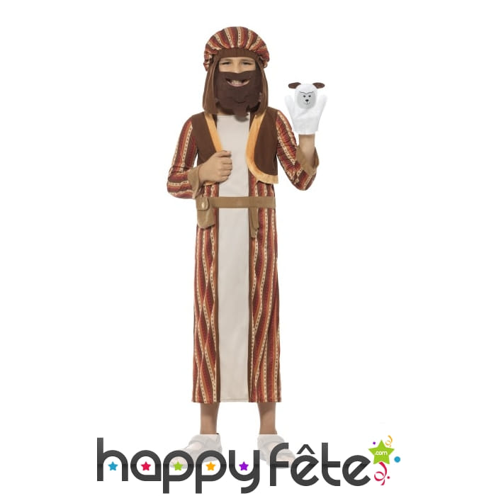 Déguisement de berger de la nativité pour enfant