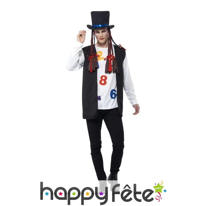 Déguisement de Boy George, années 80