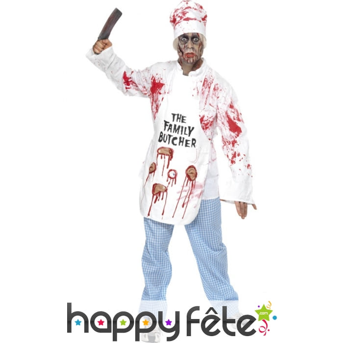 Déguisement du boucher fou