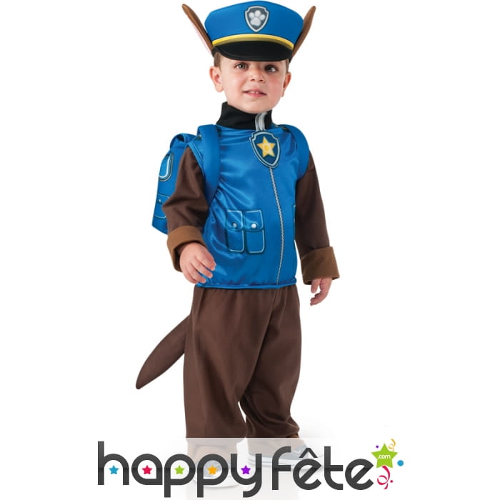 Déguisement de Chase pour enfant, pat patrouille