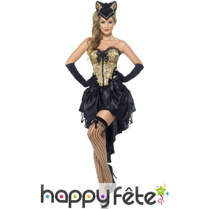 Déguisement de chat burlesque,